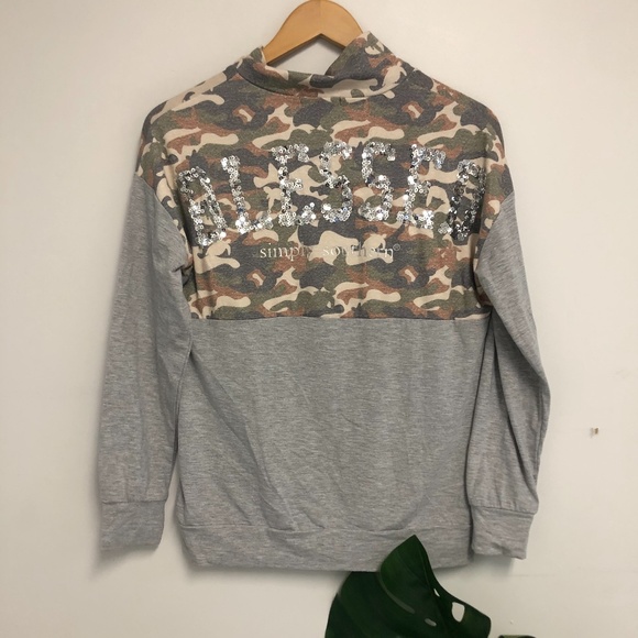 Simply Southern Camo Pullover - Picture 5 of 6